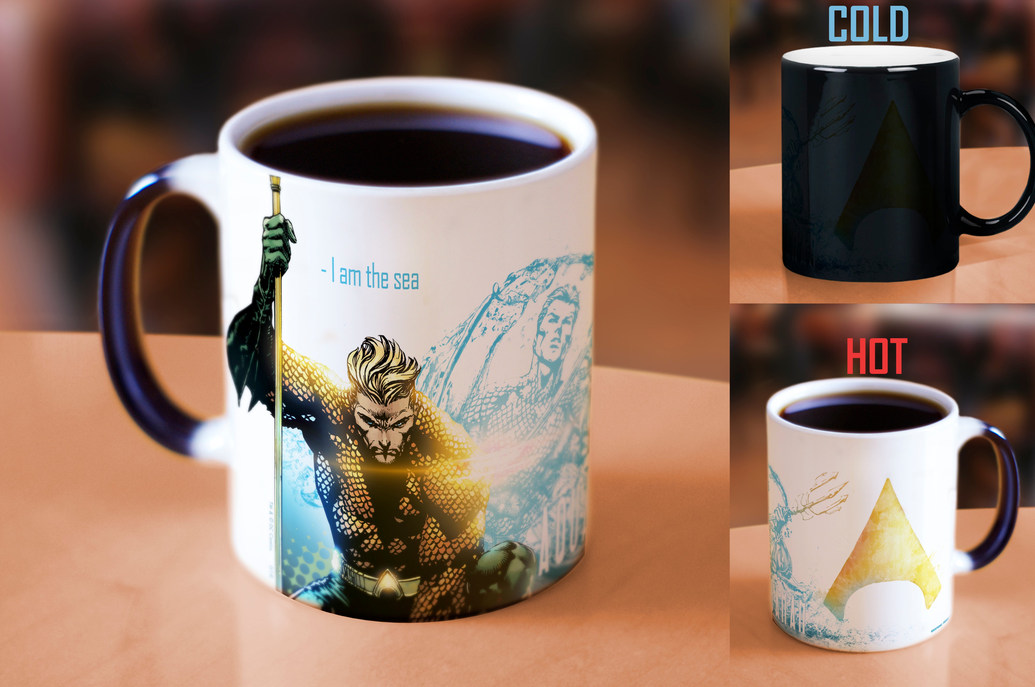 DC Comics (Justice League - Aquaman) Morphing Mugs® Heat-Sensitive Mug MMUG114